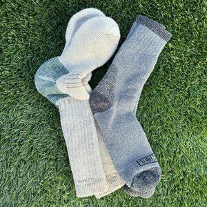 Set (2) Lined Wool Socks
